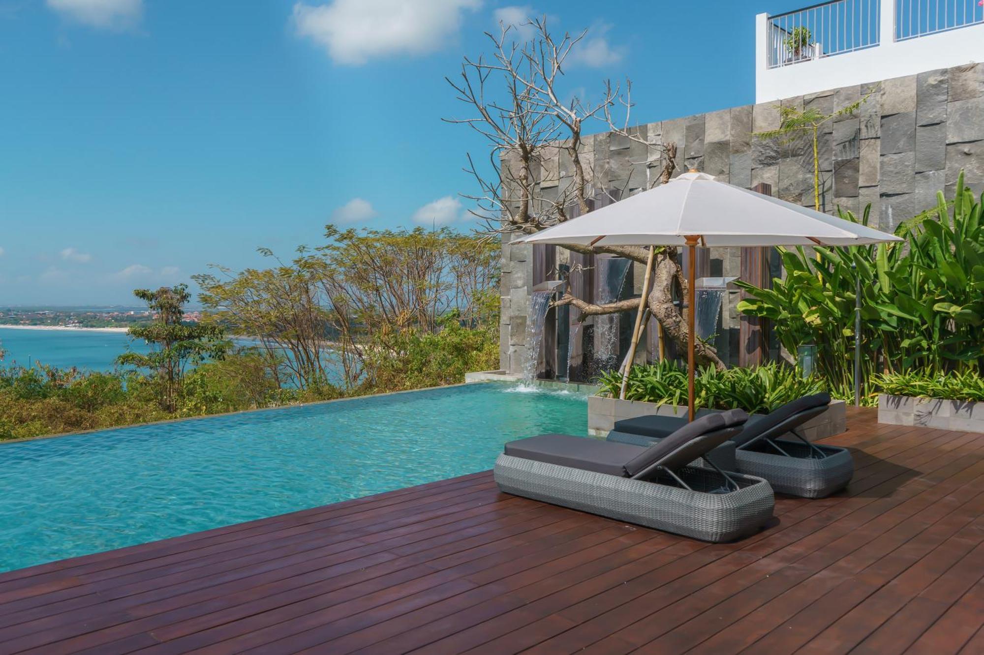 Beyond The Sea - Luxe Sea View Villa In Jimbaran Ngoại thất bức ảnh