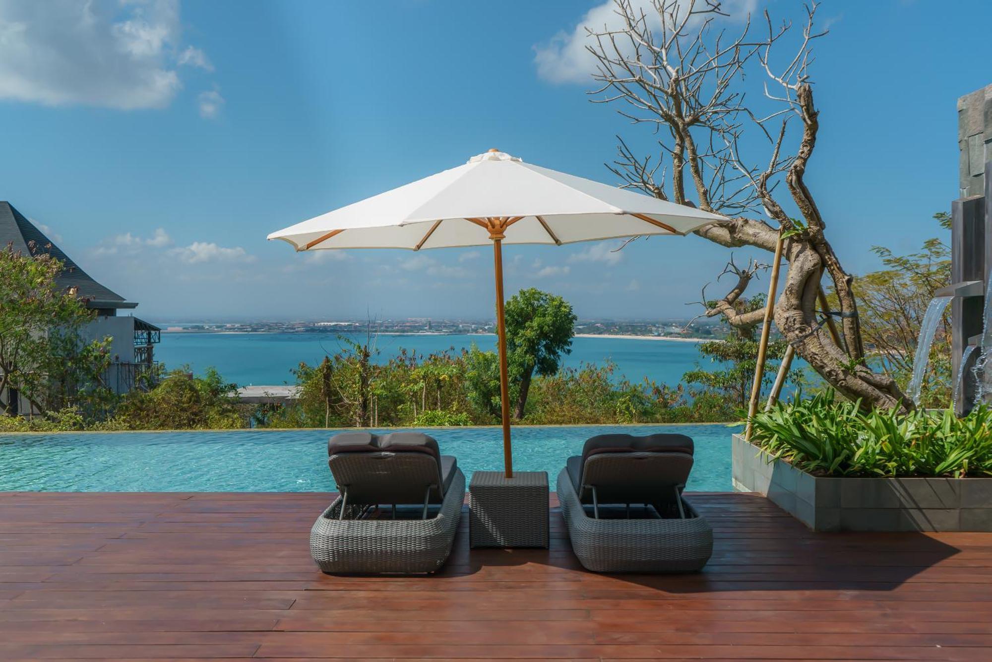 Beyond The Sea - Luxe Sea View Villa In Jimbaran Ngoại thất bức ảnh